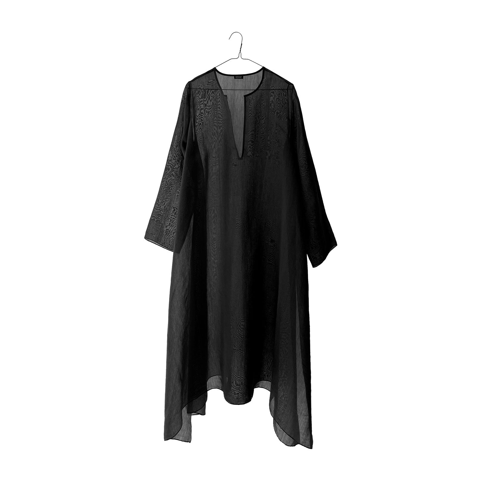 Sheer Long A-line Open Kurta