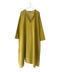 Cotton Semi-Sheer Long A-line Open Kurta