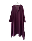 Cotton Semi-Sheer Long A-line Open Kurta