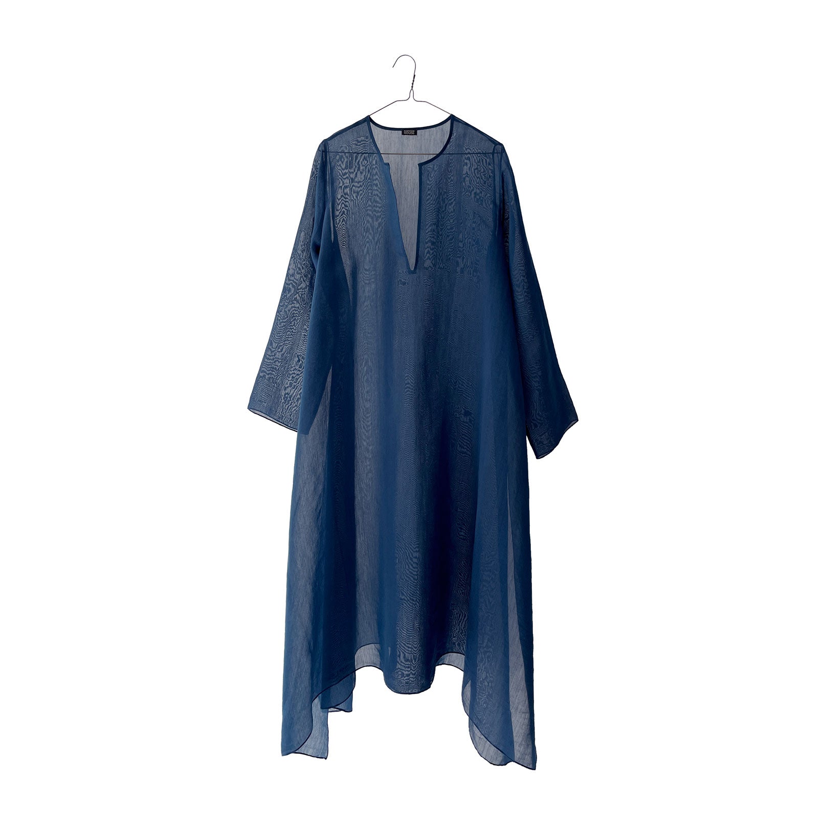 Sheer Long A-line Open Kurta