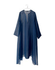 Sheer Long A-line Open Kurta