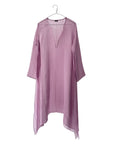 Sheer Long A-line Open Kurta