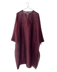 Sheer Long Kali Wide Tunic