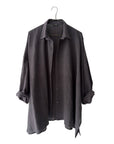 Cotton Semi-Sheer Relax Shirt