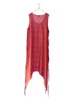 Sheer Tie-up Long A-Line Shell