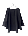 Cotton Cut-Away Panel Short Pullover Tunic