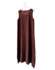Cotton Semi-Sheer Long Shell Dress