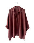 Cotton Semi-Sheer Relax Shirt