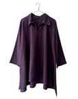 Cotton Open Collar Tunic