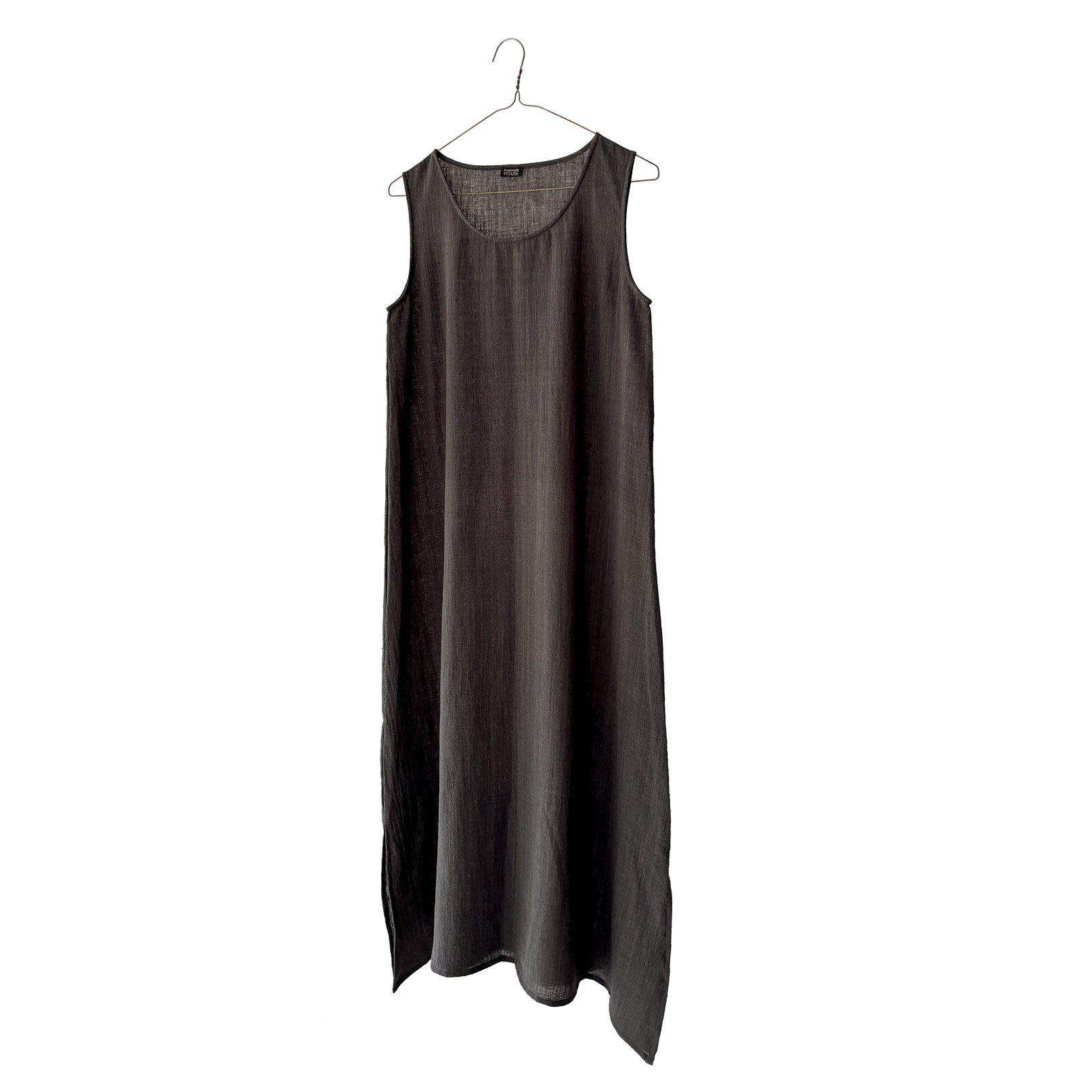 Cotton Semi-Sheer Long Shell Dress
